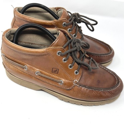 Sperry top sider - tan, leather